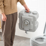 Portable Toilet with flushing 20L