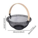 Rounded mesh fruit basket 29 cm