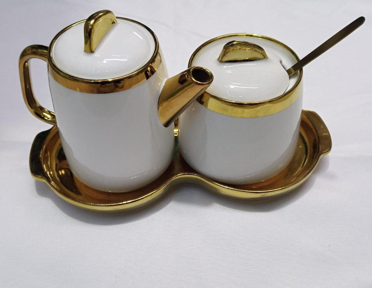 2pc Subaishi sugar and kettle
