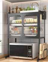 Modern Kitchen Storage Rack / Microwave Stand Size: 57*37*76cm(L*W*H)