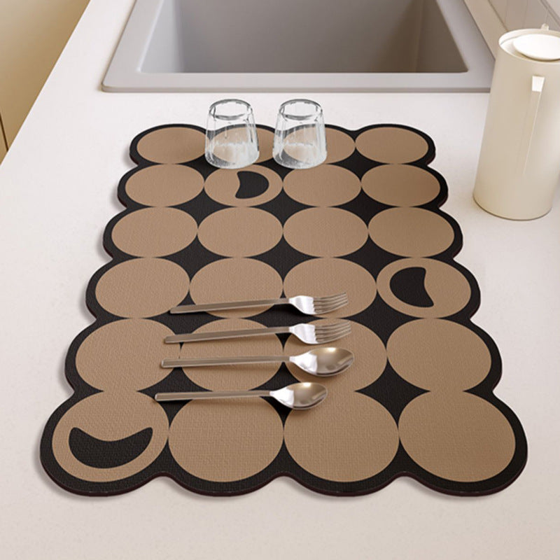 dish drying absorbent mats