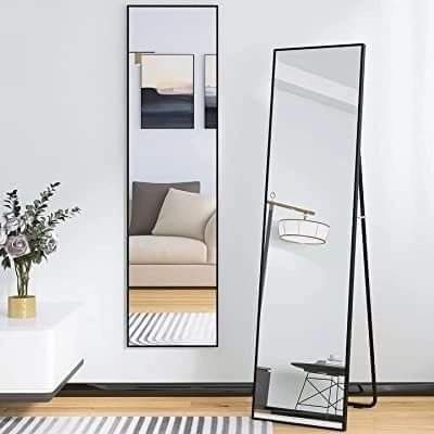 Standing/Dressing mirrors with metallic frame