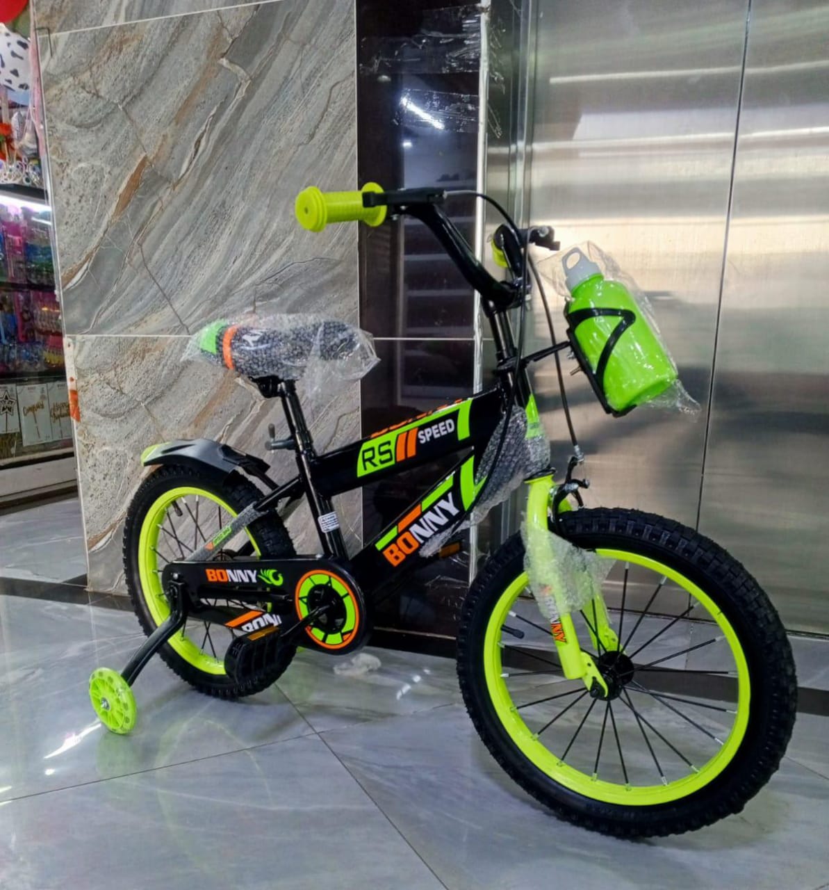 Size 16 bike suitable for kids age 5 to 7yrs