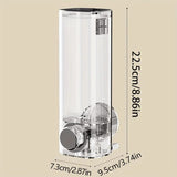 Wall mounted manual soap pump