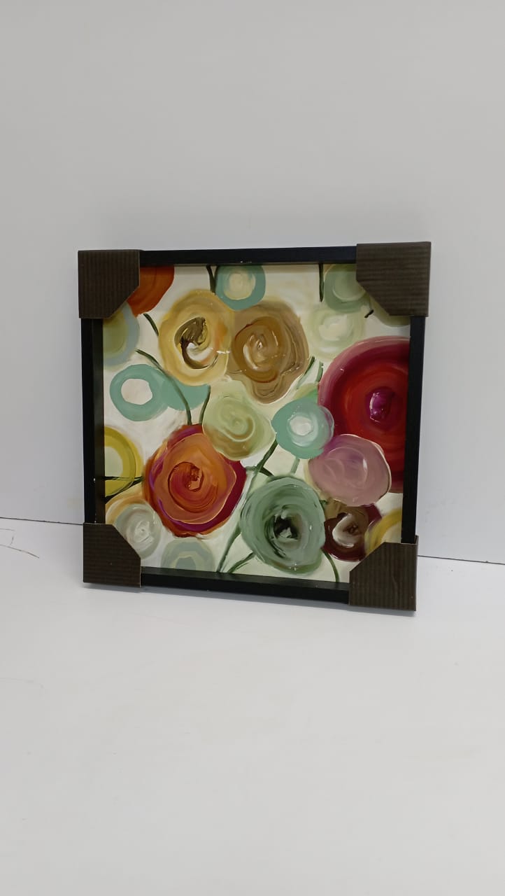 Wall hanging deco frame