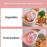 Fruit cleaner brush bucket n drain kit