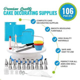 cake decorating set 106pcs