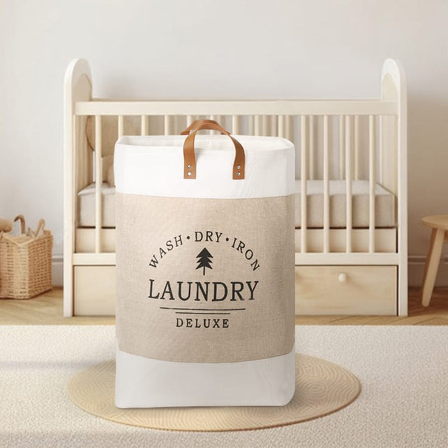 Large Capacity Foldable Laundry Deluxe Basket