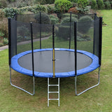 Outdoor Trampoline with Safety Net — Available in Multiple Sizes