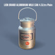 Aluminium milk can 4.5 litres