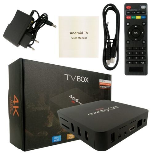 Mxq pro android 4k smart tv box