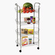  rectangle trolley 4-tier