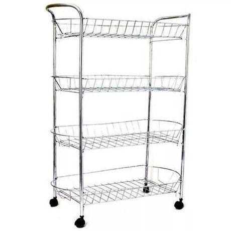  rectangle trolley 4-tier