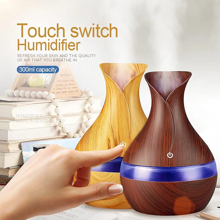 Wood grain humidifier