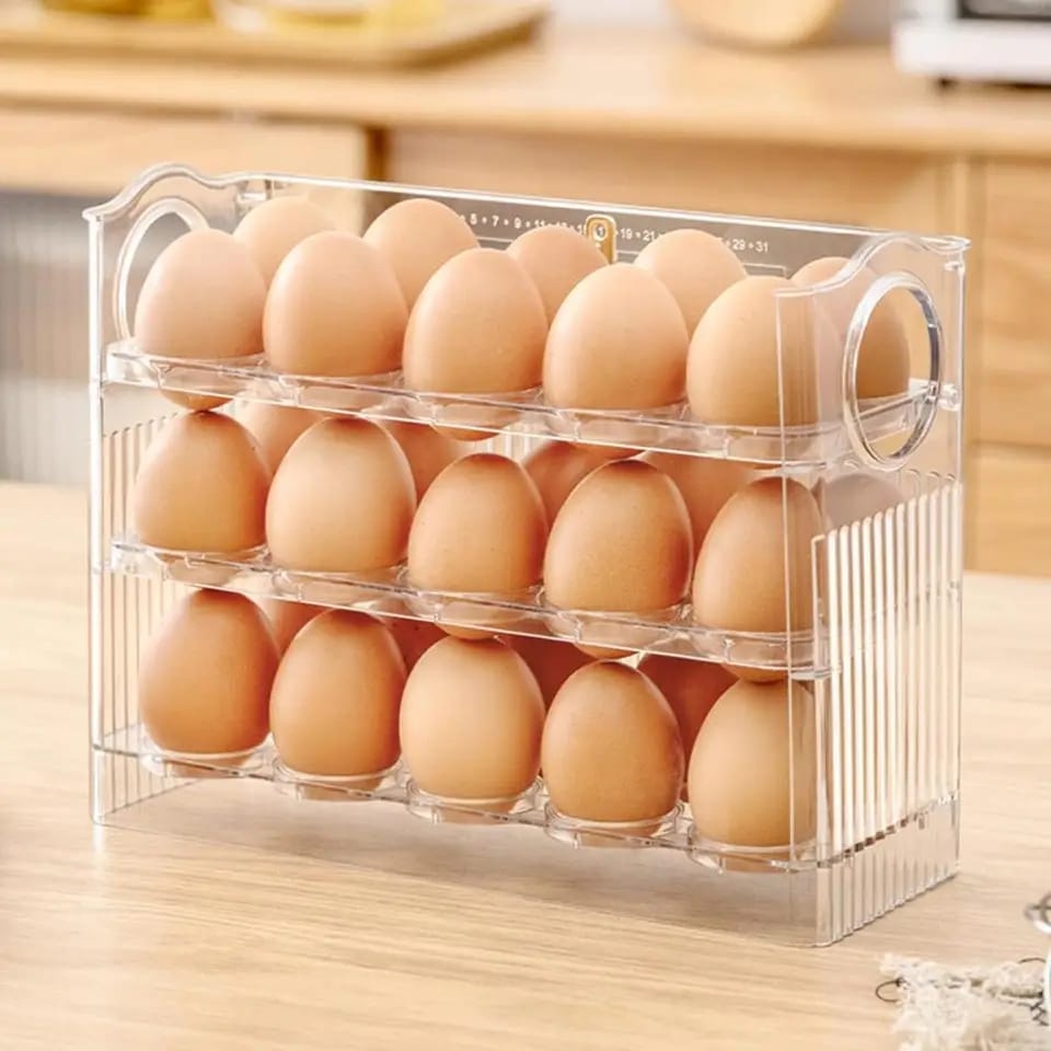 30 Grids Egg Storage Box