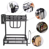 multi functional spice storage rack 2 Tier