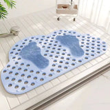 Cloud-shape Anti-Slip Bathroom Mat — 40×70 cm
