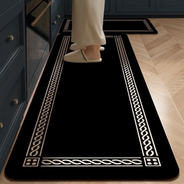 2-Piece Anti-Fatigue Kitchen Mat Set 40×60cm + 40×120cm