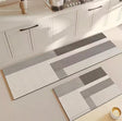 2-Piece Anti-Fatigue Kitchen Mat Set 40×60cm + 40×120cm