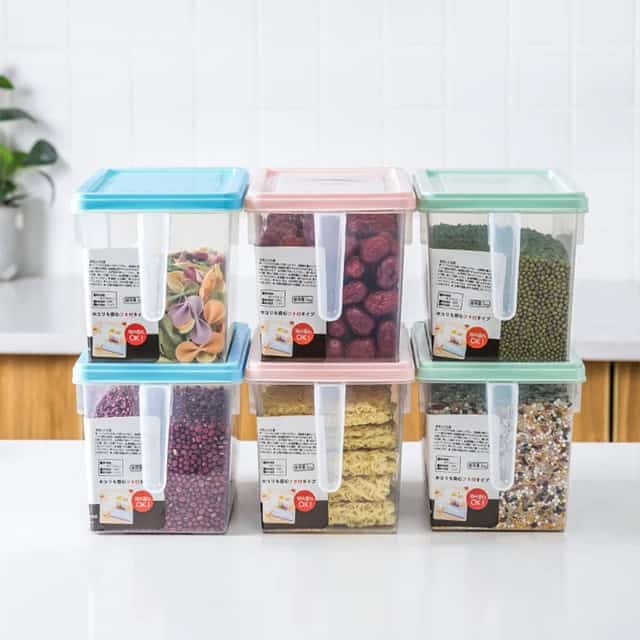 Multipurpose cereal holders/ fridge storage containers 