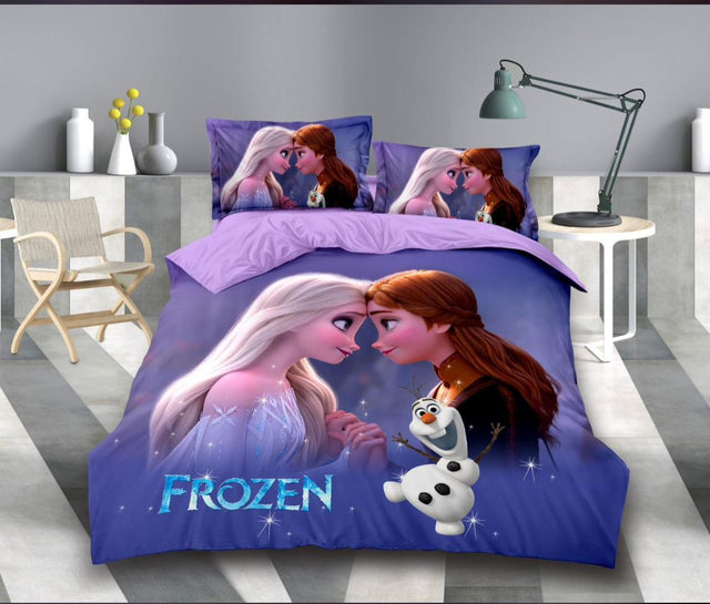 Cartoon theme duvet one sheet one pillowcases 4/6