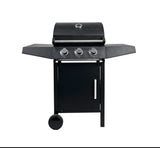 Outdoor Gas Grill with Trolley