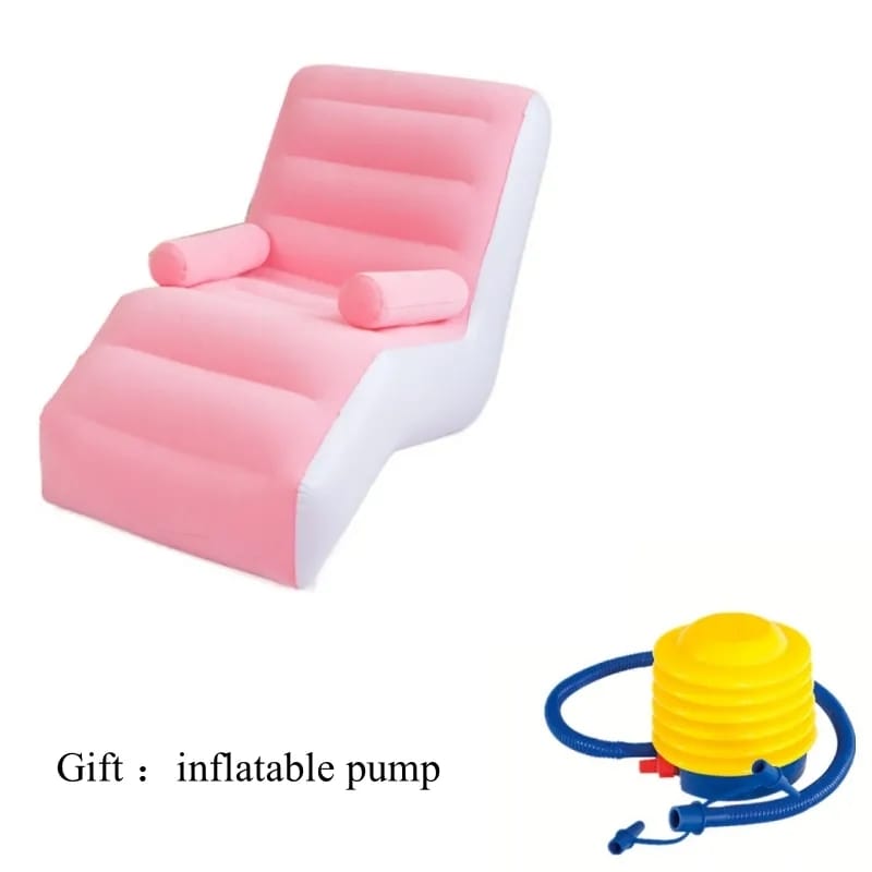 Inflatable Seat with armrest / Lazy Sofa plus FREE PUMP