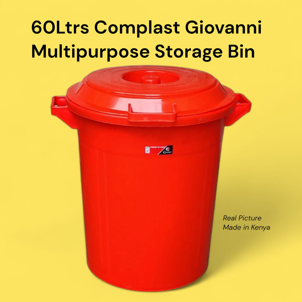 Multipurpose storage bin 60 litres