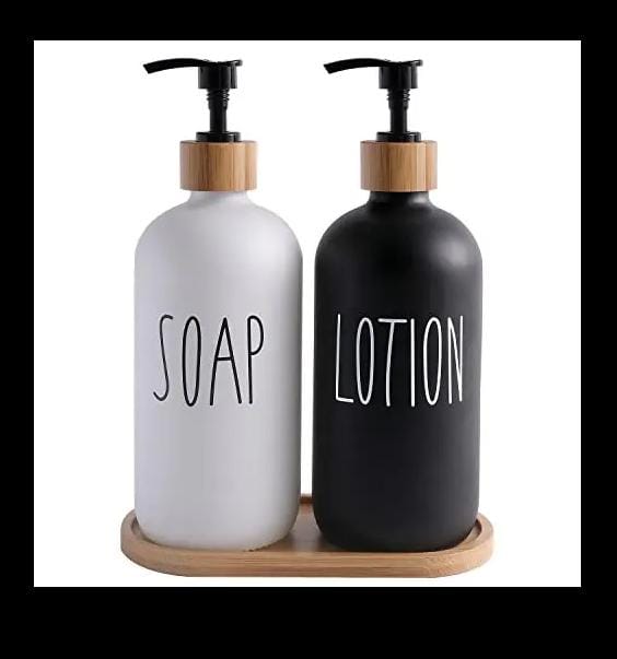 2Pcs 500ml Refillable Soap