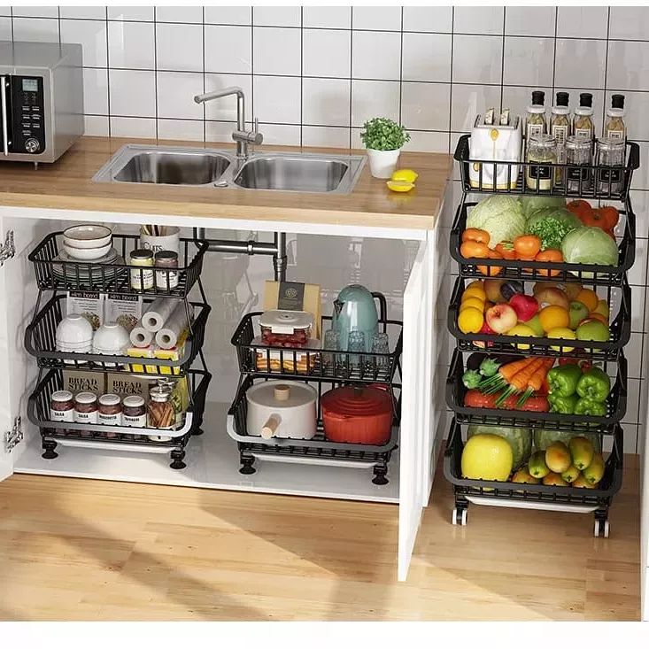 kitchen storage rack