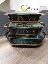 3pc ceramic food warmers are back