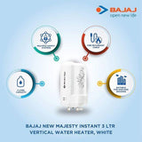 Instant Wall Mounted Water Heater 3L 3kW