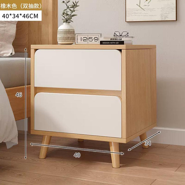 Modern Wooden Bedside Cabinet – 40 x 40 x 40 cm