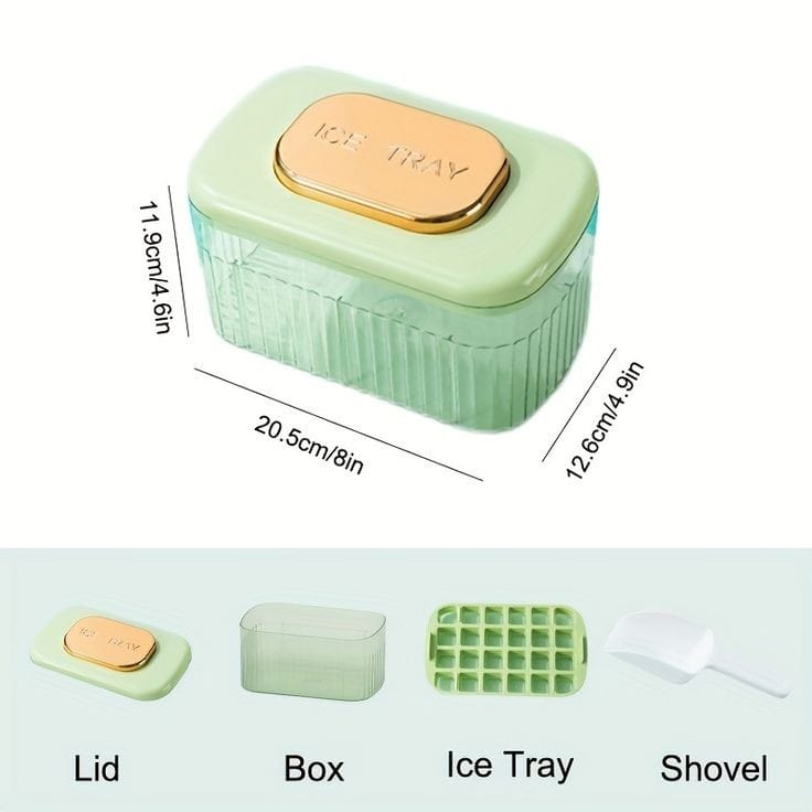 Food Grade Press type Ice box with scoop