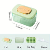 Food Grade Press type Ice box with scoop