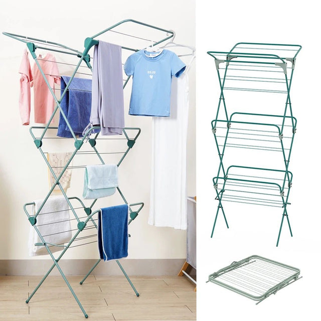 3 Tier Folding Airer Drying Rack.