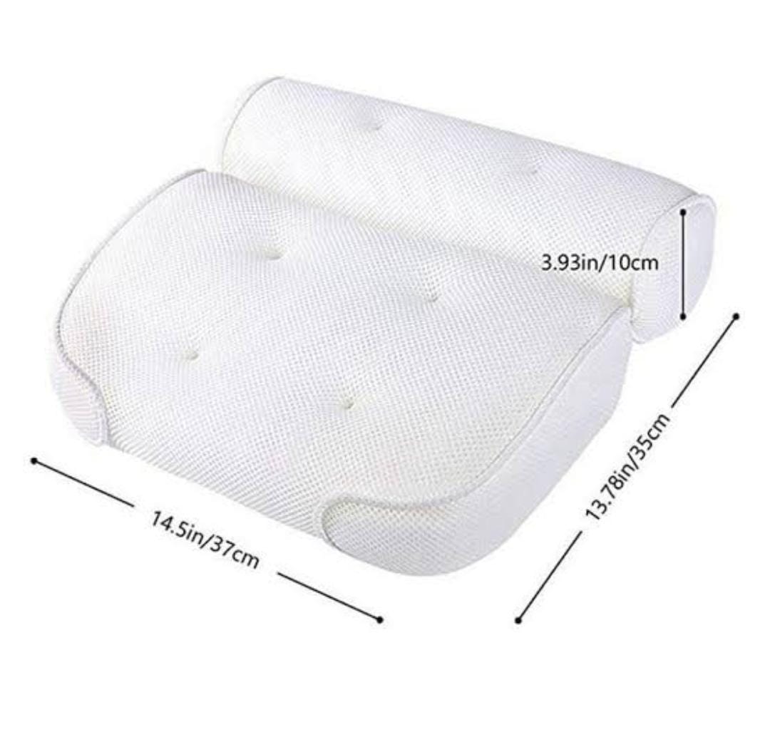 Bath tub bath pillow 37 × 35 × 10 cm