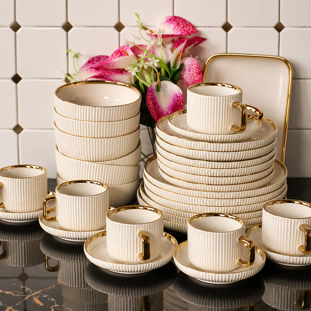 32-Piece Ceramic Dinner Set