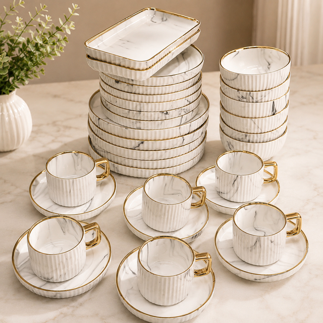 32-Piece Ceramic Dinner Set