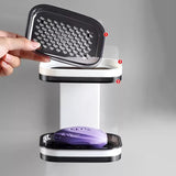 Double soap holder