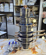 Vulcana  Stainless Cooking Set