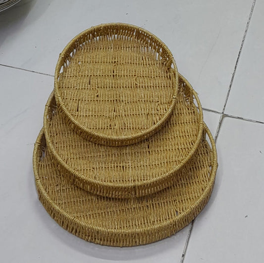 RATTAN TRAYS