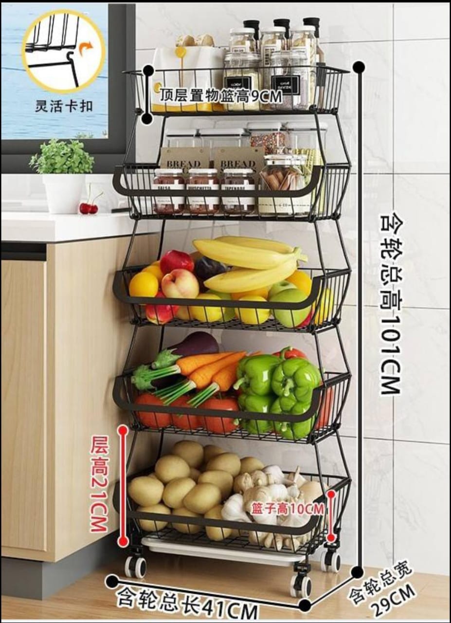 kitchen storage rack