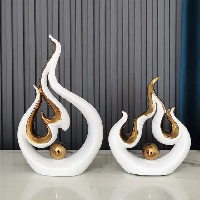 Decoration Ornament Office Shelf Desk Art Statue Modern Home Decor