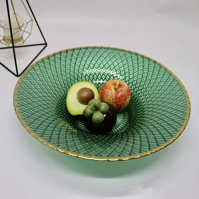 Nordic /Luxury Gold Rimmed Tray