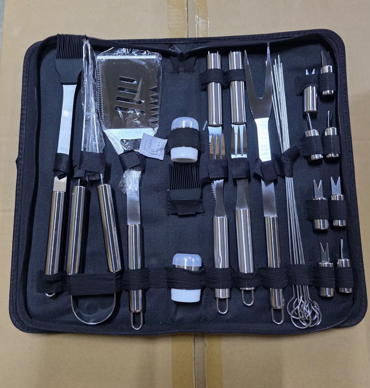 BBQ Grill Tool Set with Case