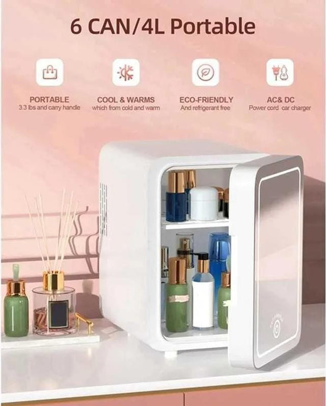 Portable beauty car fridge 4 litres