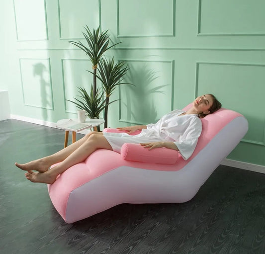 Inflatable Seat with armrest / Lazy Sofa plus FREE PUMP