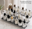3 Tier Acrylic Expandable Perfume & Cosmetic Organizer Rack grc