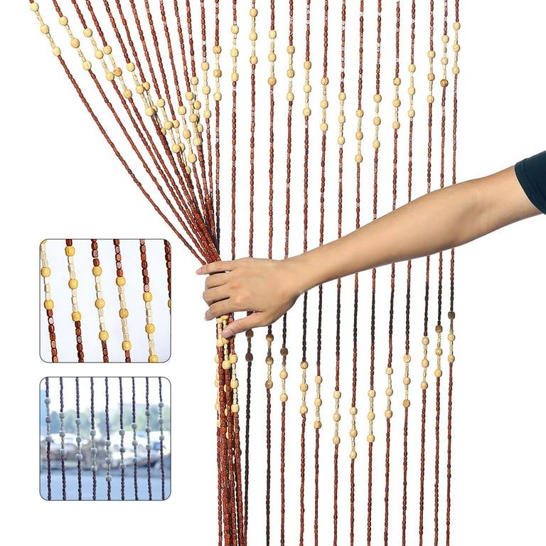 Wooden beads Salon Curtain